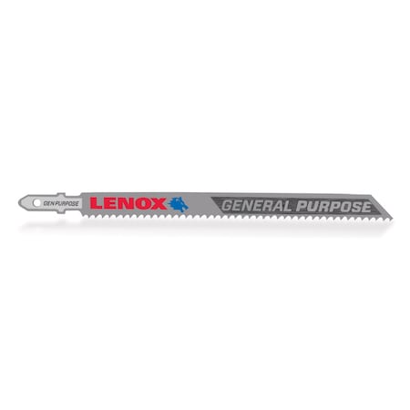 Lenox Lenox 5-1/4 in. Bi-Metal T-Shank General Purpose Jig Saw Blade 10 TPI 3 pk 1991366